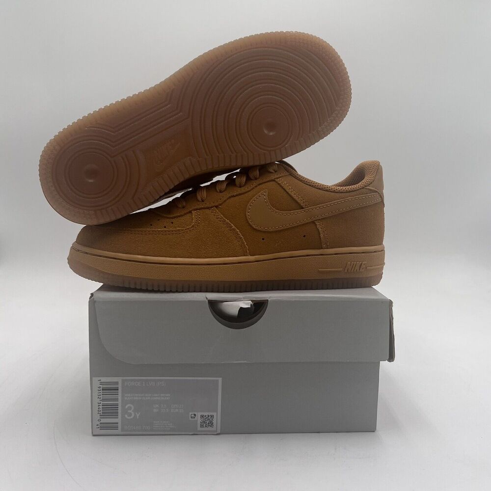 [BQ5486-700] Preschool Nike Air Force 1 Low LV8 (PS) 3Y Damaged Box New